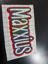 Cargar imagen en el visor de la galería, Nombre en Vinyl Permanente