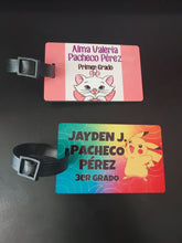 Cargar imagen en el visor de la galería, Tags para bultos, lonchetas y maletas