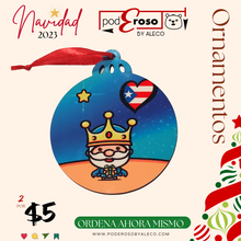 Cargar imagen en el visor de la galería, Set de Ornamentos de Reyes Magos