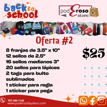 Cargar imagen en el visor de la galería, Oferta #2 – Combo Escolar Intermedio