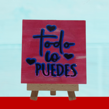 Cargar imagen en el visor de la galería, Cuadros en Madera con Mensaje Religioso