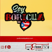 Cargar imagen en el visor de la galería, Combo de 3 Stickers Colección Boricua Dondequiera