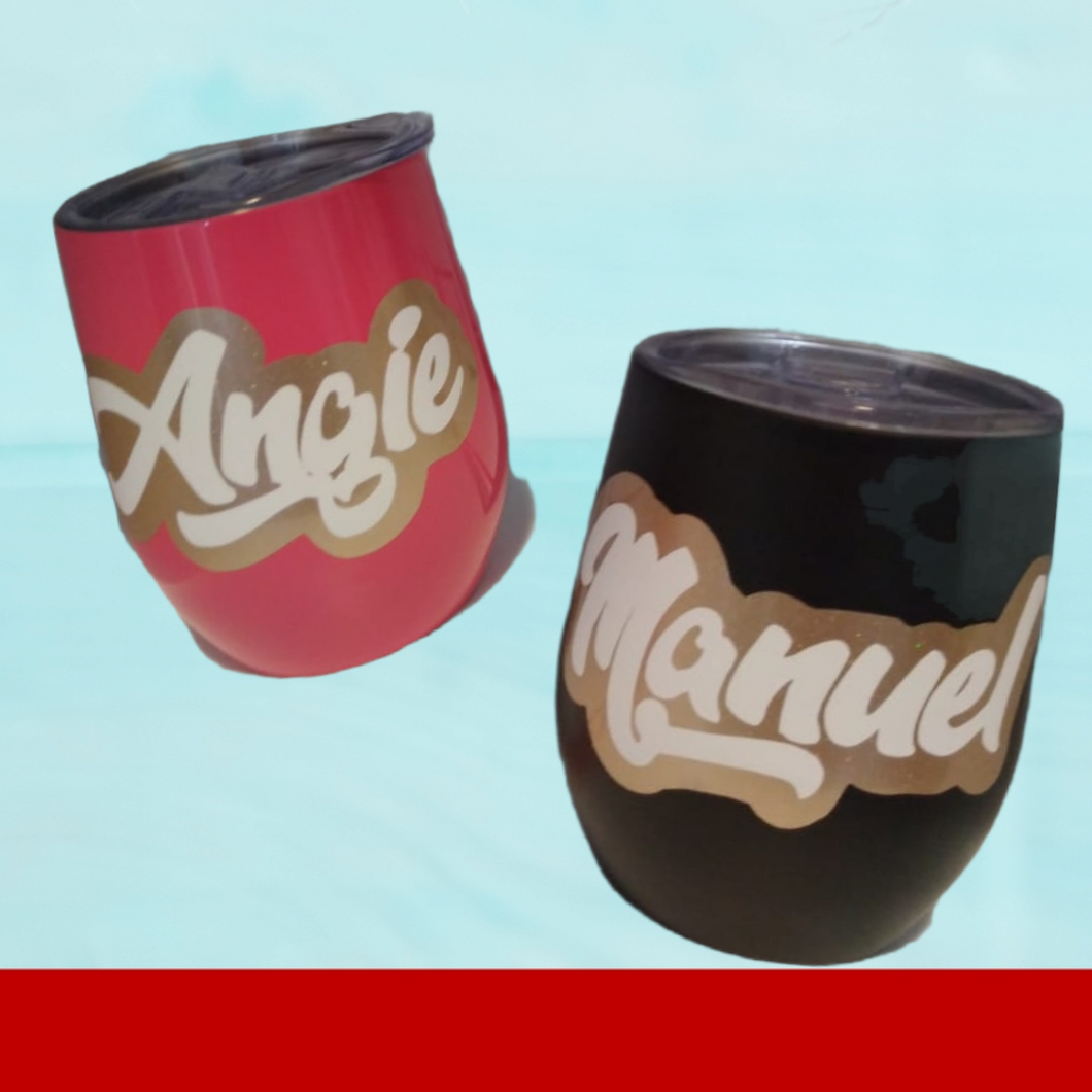 Vasos Tumbler peq con Nombre