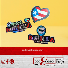 Cargar imagen en el visor de la galería, Combo de 3 Stickers Colección Boricua Dondequiera
